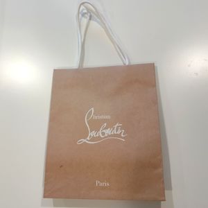 Authentic Louboutin Shopping Bag